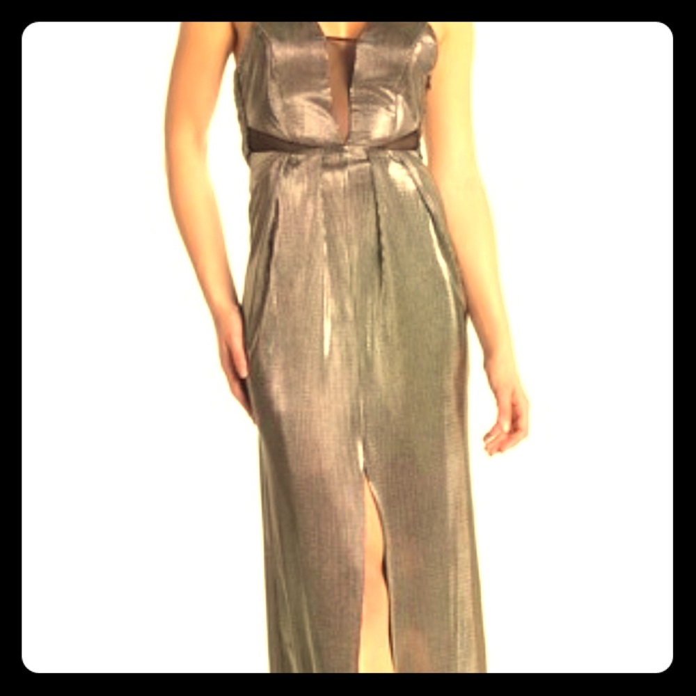 BCBGeneration Gold Dress